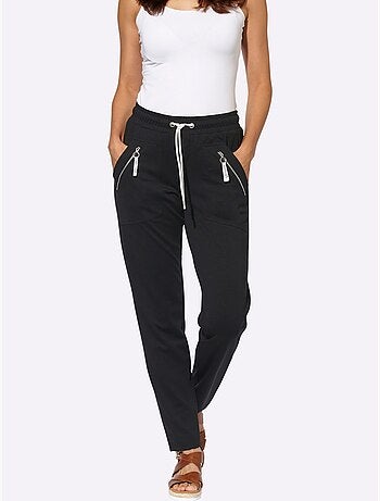 Pantalon Qualité Douce Et Fluide - Taille Courte - Witt