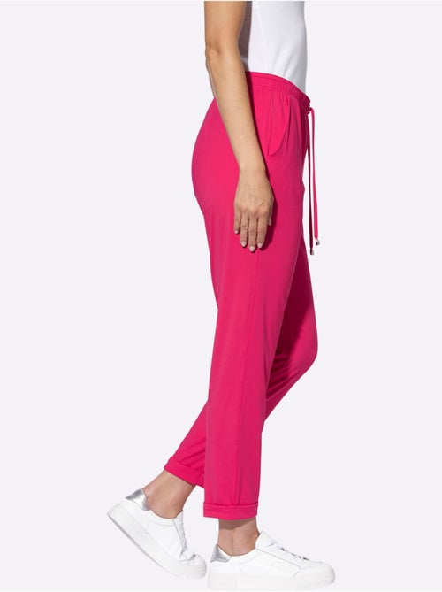 Pantalon Qualité Extensible Estivale - Taille Standard - Helline - Kiabi