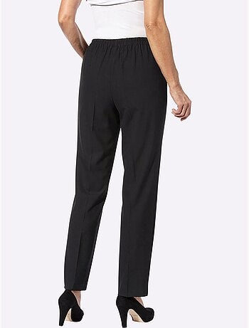 Pantalon qualité hiver légèrement grattée - taille courte - witt