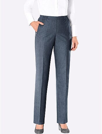 Pantalon qualité hiver légèrement grattée - taille extra courte - witt