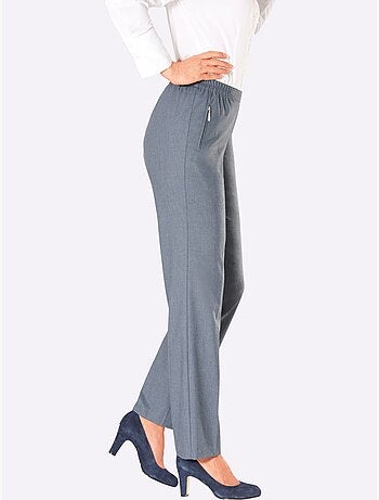 Pantalon qualité hiver légèrement grattée - taille extra courte - witt