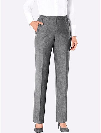 Pantalon qualité hiver légèrement grattée - taille extra courte - witt