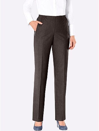 Pantalon qualité hiver légèrement grattée - taille extra courte - witt