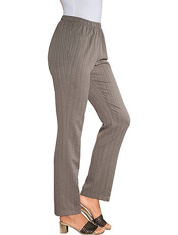 Pantalon Qualité Légère Idéale Pour L'été - Taille Courte - Moda Vilona