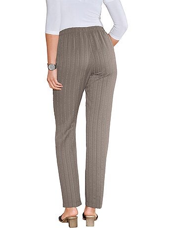 Pantalon Qualité Légère Idéale Pour L'été - Taille Courte - Moda Vilona