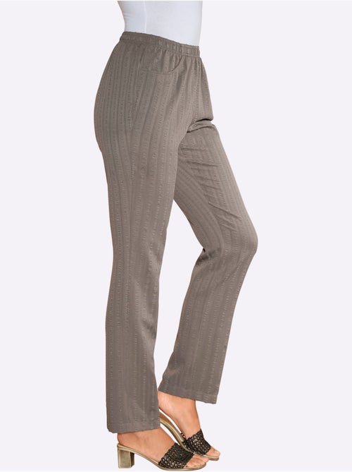 Pantalon Qualité Légère Idéale Pour L'été - Taille Courte - Moda Vilona - Kiabi
