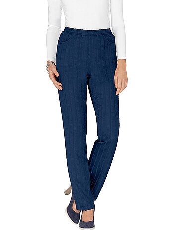 Pantalon Qualité Légère Idéale Pour L'été - Taille Courte - Moda Vilona