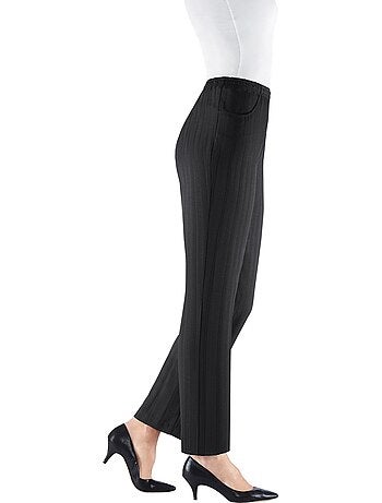 Pantalon Qualité Légère Idéale Pour L'été - Taille Courte - Moda Vilona