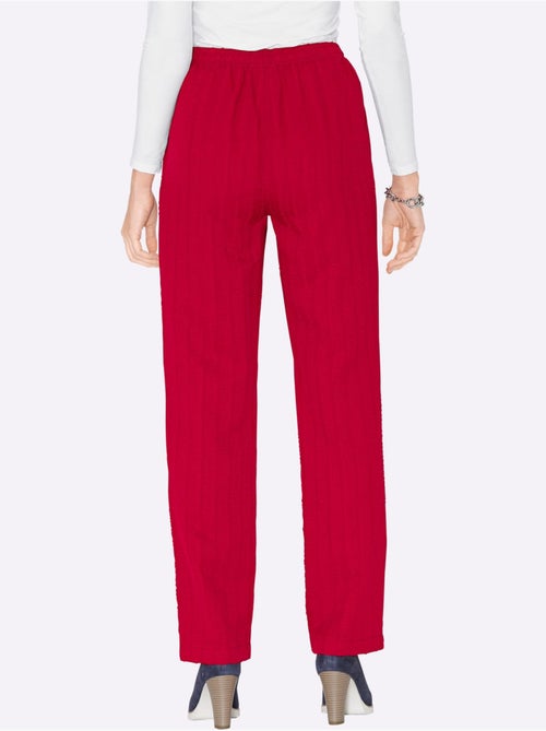 Pantalon Qualité Légère Idéale Pour L'été - Taille Courte - Moda Vilona - Kiabi