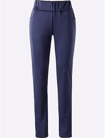 Pantalon qualité légèrement brillante - taille courte - witt