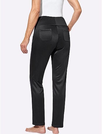 Pantalon qualité légèrement brillante - taille courte - witt