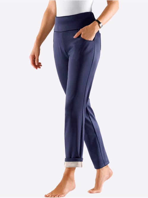 Pantalon qualité légèrement brillante - taille extra courte - witt - Kiabi Pantalon qualité légèrement brillante - taille extra courte - witt - Kiabi