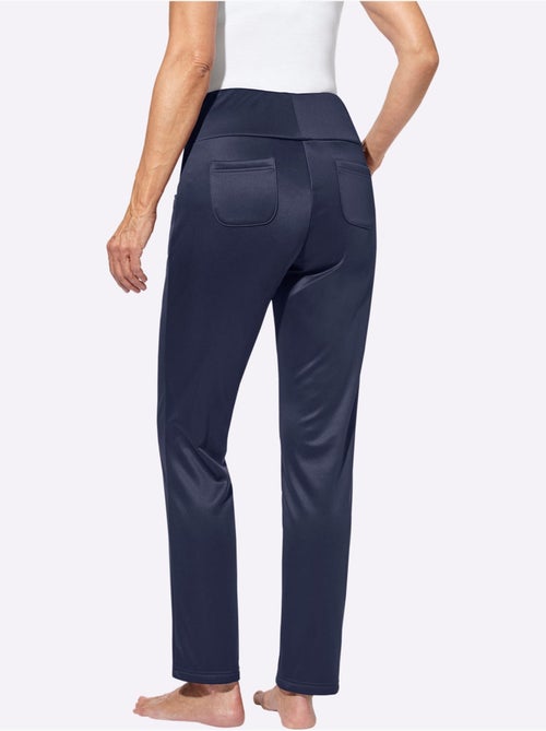 Pantalon qualité légèrement brillante - taille extra courte - witt - Kiabi Pantalon qualité légèrement brillante - taille extra courte - witt - Kiabi