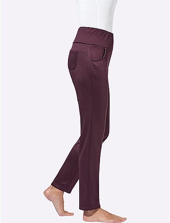Pantalon qualité légèrement brillante - taille extra courte - witt