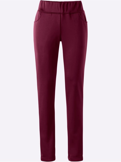 Pantalon qualité légèrement brillante - taille extra courte - witt - Kiabi Pantalon qualité légèrement brillante - taille extra courte - witt - Kiabi
