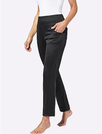 Pantalon qualité légèrement brillante - taille extra courte - witt