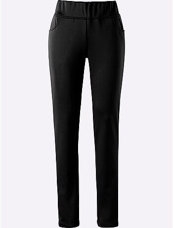 Pantalon qualité légèrement brillante - taille extra courte - witt