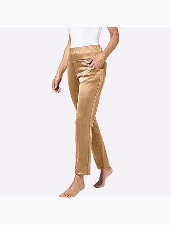 Pantalon qualité légèrement brillante - taille standard - witt