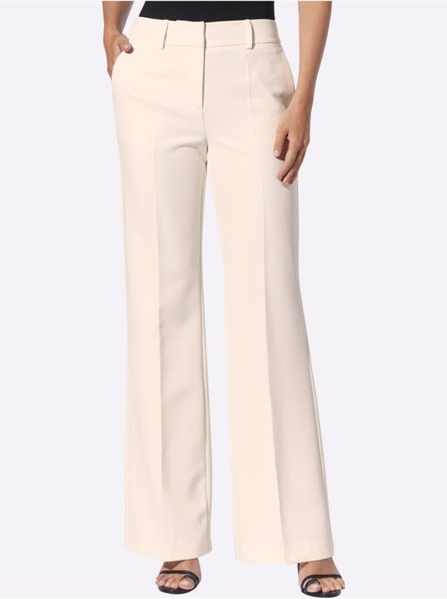 Pantalon Qualité Peu Froissable - Taille Standard - Helline - Kiabi Pantalon Qualité Peu Froissable - Taille Standard - Helline - Kiabi