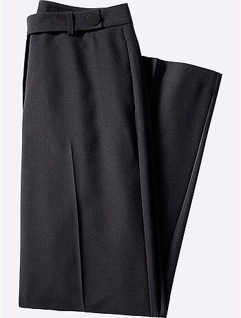 Pantalon Qualité Tissée - Taille Courte - Moda Vilona