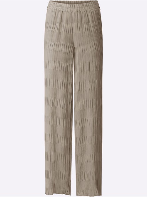 Pantalon qualité tissée - taille standard - helline - Kiabi Pantalon qualité tissée - taille standard - helline - Kiabi