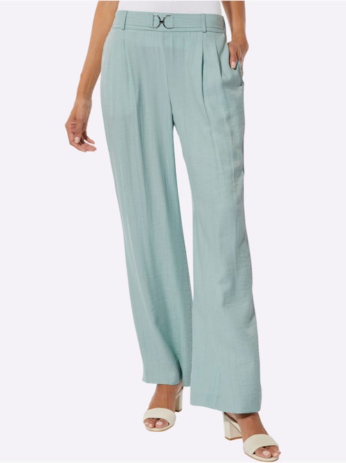 Pantalon qualité tissée - taille standard - helline - Kiabi Pantalon qualité tissée - taille standard - helline - Kiabi