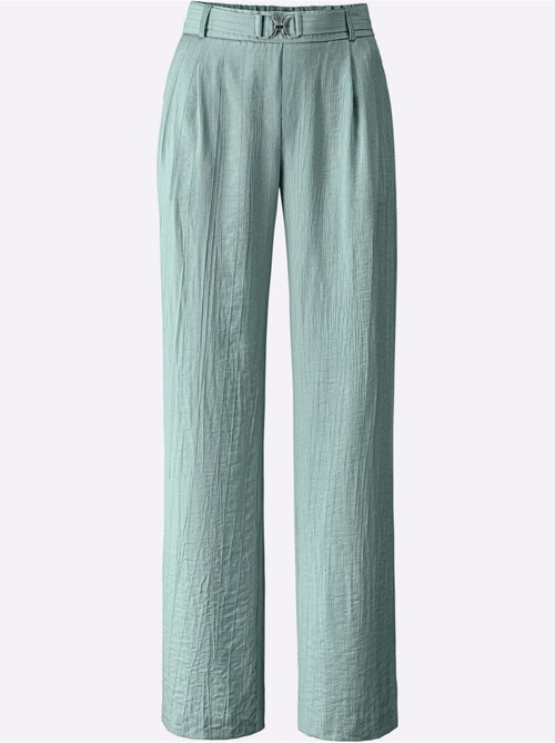 Pantalon qualité tissée - taille standard - helline - Kiabi Pantalon qualité tissée - taille standard - helline - Kiabi