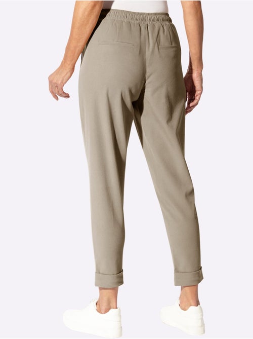 Pantalon qualité twill - taille courte - witt - Kiabi Pantalon qualité twill - taille courte - witt - Kiabi