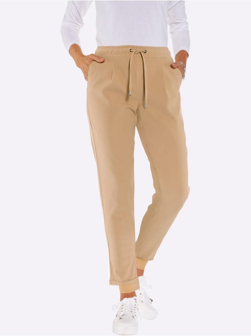 Pantalon qualité twill - taille courte - witt - Kiabi Pantalon qualité twill - taille courte - witt - Kiabi