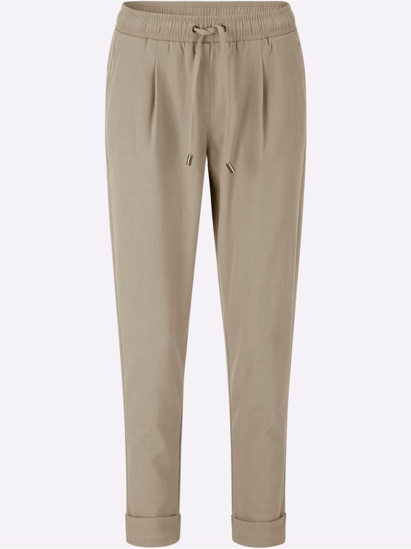 Pantalon qualité twill - taille standard - witt Beige - Kiabi