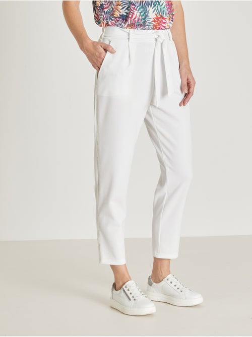 Pantalon raccourci élastiqué dos - DAXON - Kiabi Pantalon raccourci élastiqué dos - DAXON - Kiabi
