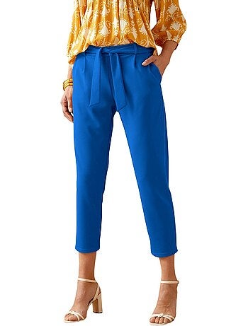 Pantalon raccourci élastiqué dos - DAXON