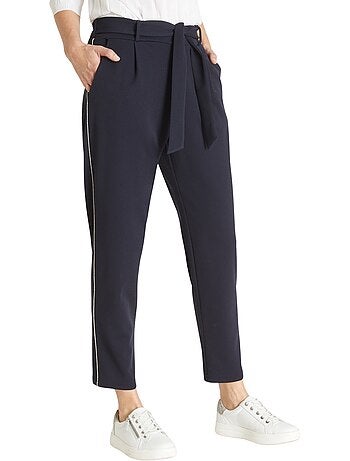 Pantalon raccourci élastiqué dos - DAXON