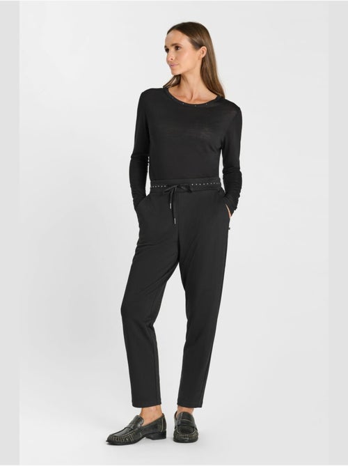 Pantalon raven droite 'le temps des cerises' - Kiabi Pantalon raven droite 'le temps des cerises' - Kiabi