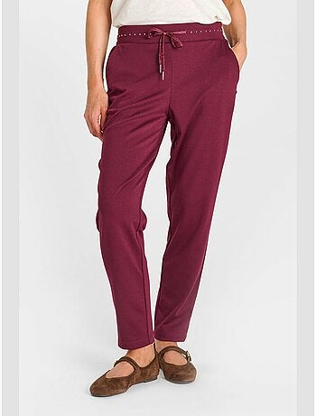 Pantalon raven droite 'le temps des cerises'
