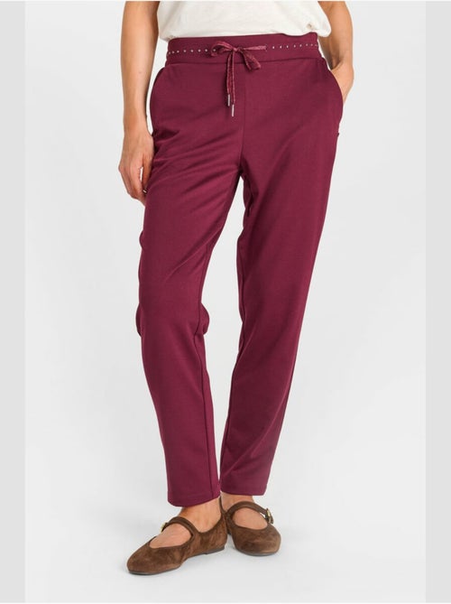 Pantalon raven droite 'le temps des cerises' - Kiabi