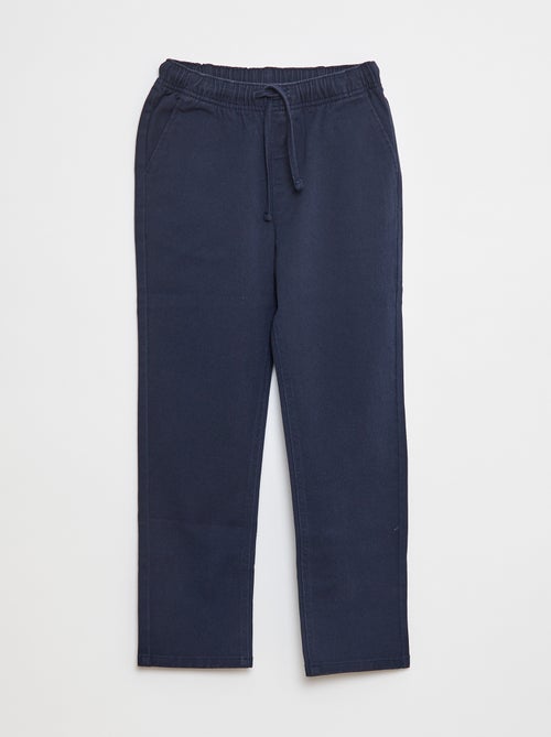 Pantalon regular - Coupe + confortable - Kiabi