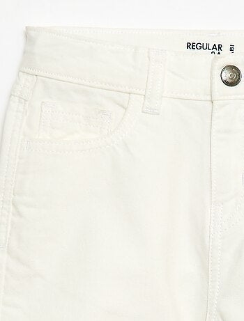 Pantalon regular 5 poches