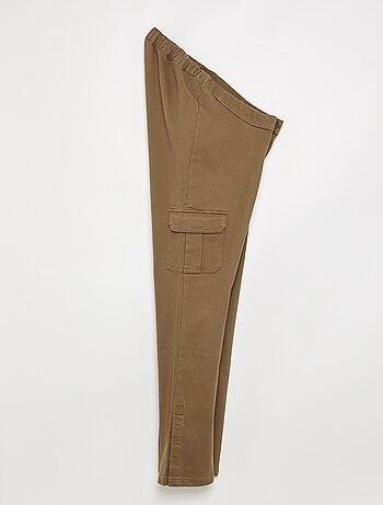 Pantalon regular avec poches à rabat - collection facile à enfiler