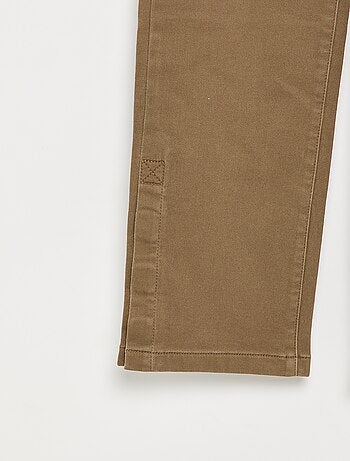 Pantalon regular avec poches à rabat - collection facile à enfiler