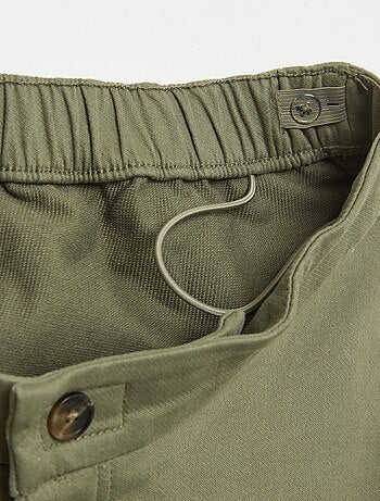 Pantalon regular avec poches à rabat - So Easy