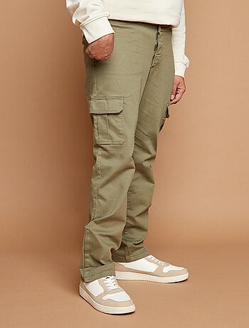 Pantalon regular avec poches à rabat - So Easy