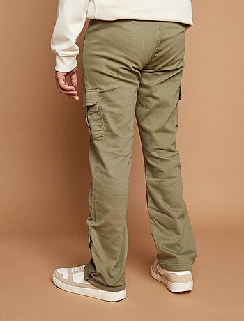 Pantalon regular avec poches à rabat - So Easy