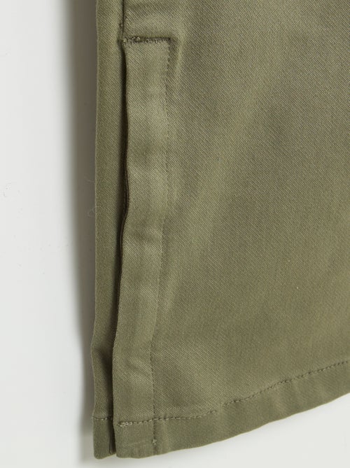 Pantalon regular avec poches à rabat - So Easy - Kiabi