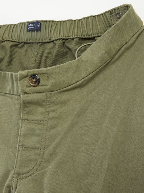 Pantalon regular avec poches à rabat - So Easy - Kiabi