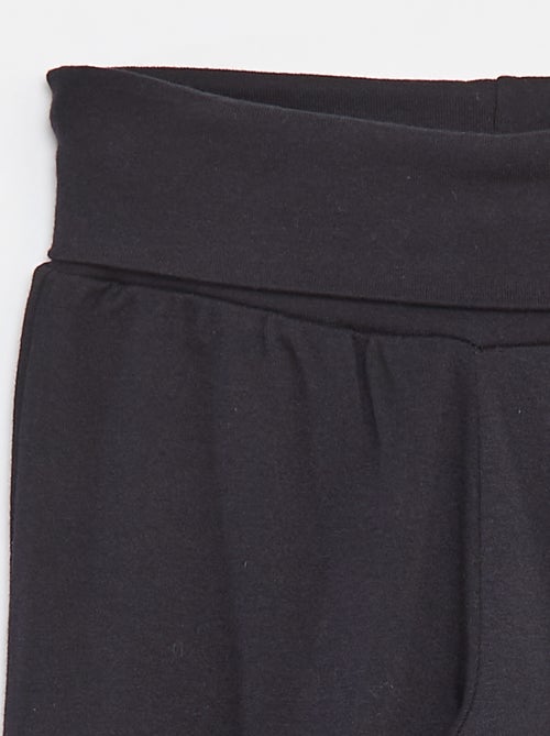 Pantalon regular avec taille élastiquée - Kiabi