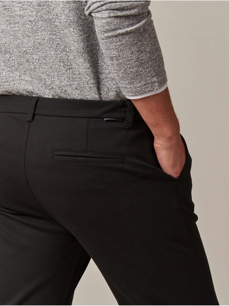 Pantalon regular 'Deeluxe' Noir - Kiabi