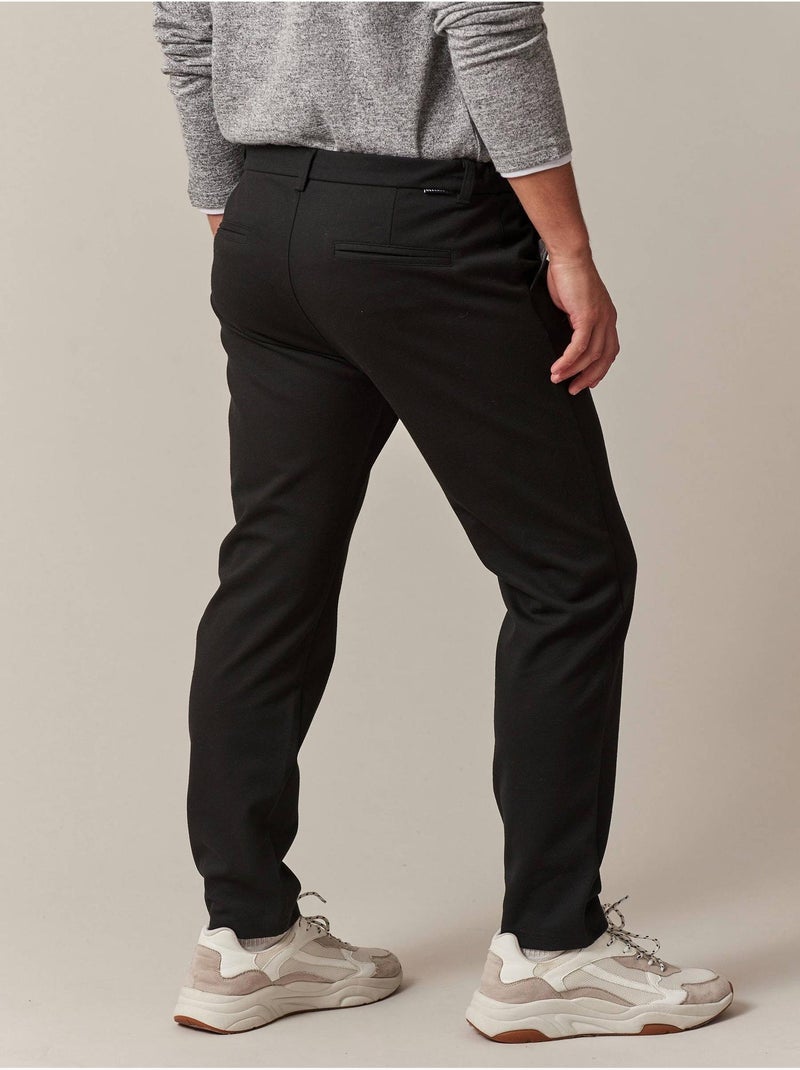 Pantalon regular 'Deeluxe' Noir - Kiabi