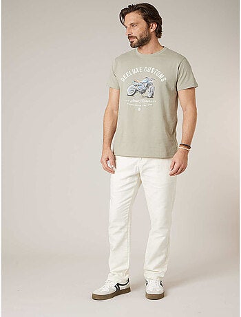 Pantalon régular homme en 100% coton 'Deeluxe'