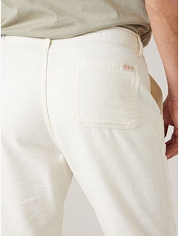 Pantalon régular homme en 100% coton 'Deeluxe'